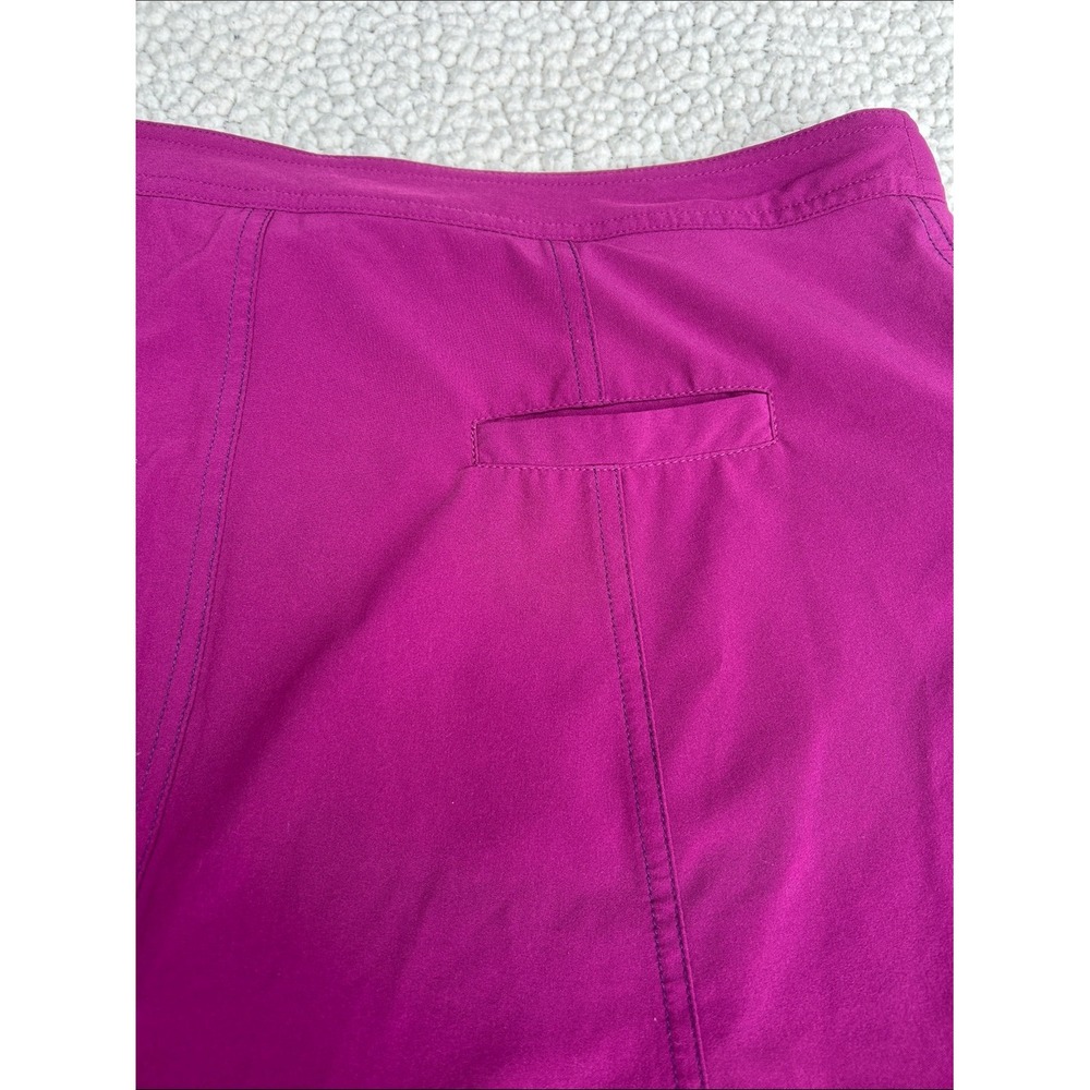 Title Nine Nimblene Skort Magenta Purple Athletic Hiking Skirt Women Size 10 - Picture 6 of 9
